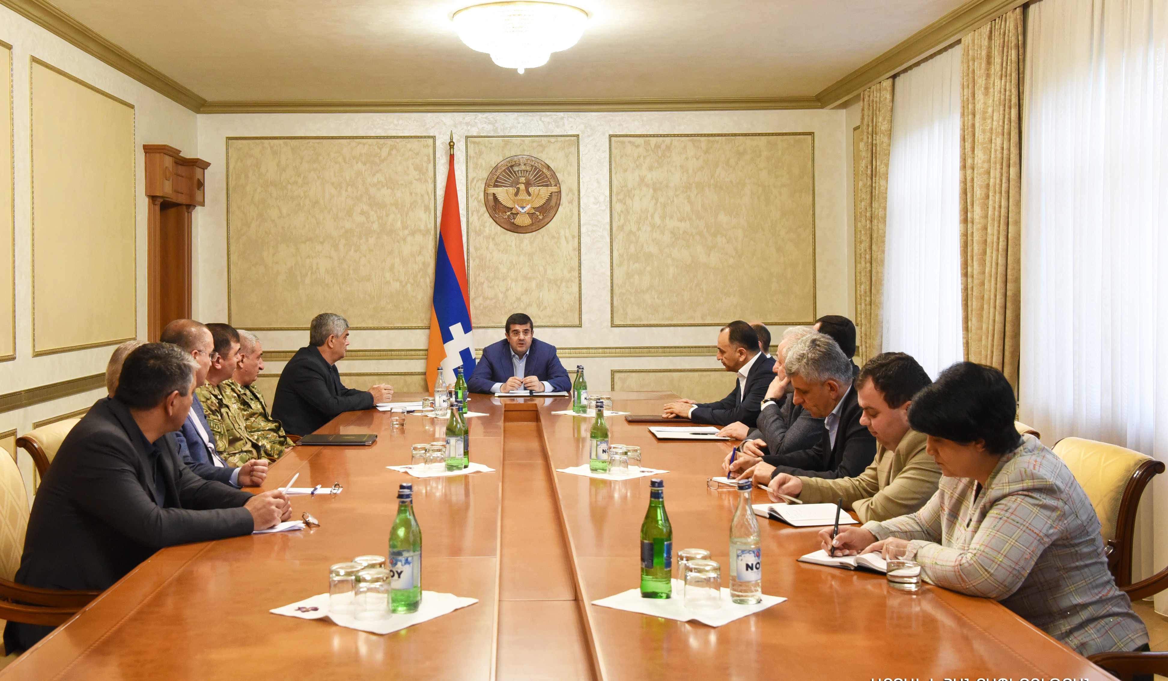 President of Artsakh chaired an enlarged Security Council session