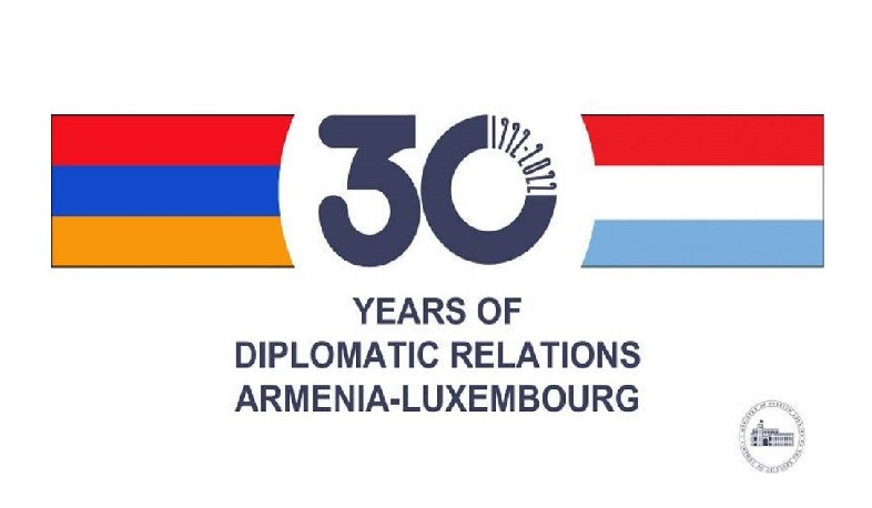 Exchange of congratulatory letters on 30th anniversary of establishment of diplomatic relations between Armenia and Luxembourg