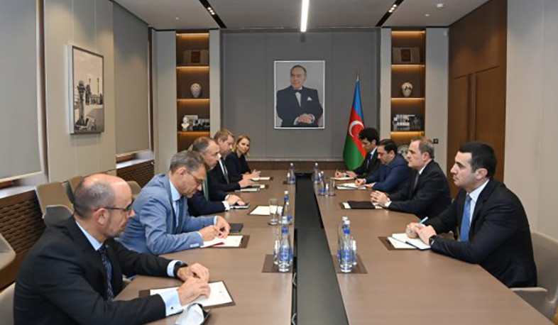 Jeyhun Bayramov discussed process of normalization of relations with Armenia with Toivo Klaar