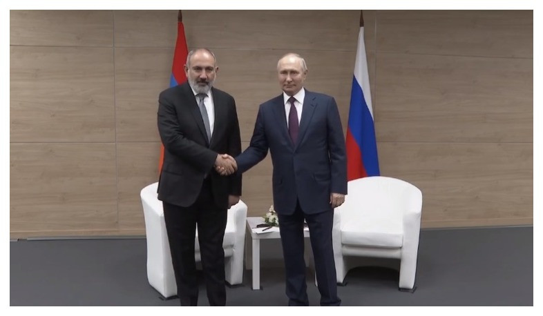 Putin-Pashinyan meeting commenced