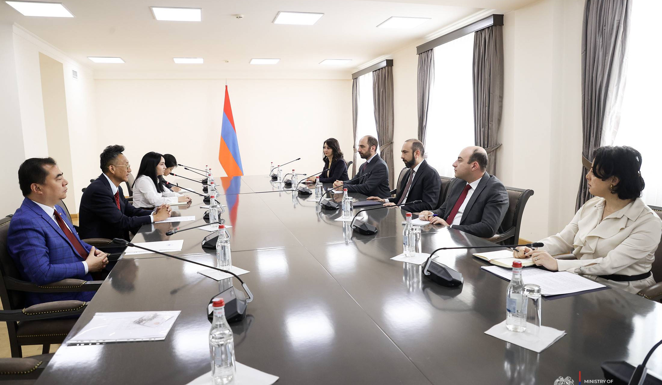 Armenia and China are currently at stage of significant development of relations: Mirzoyan to Ambassador Li Xinwei