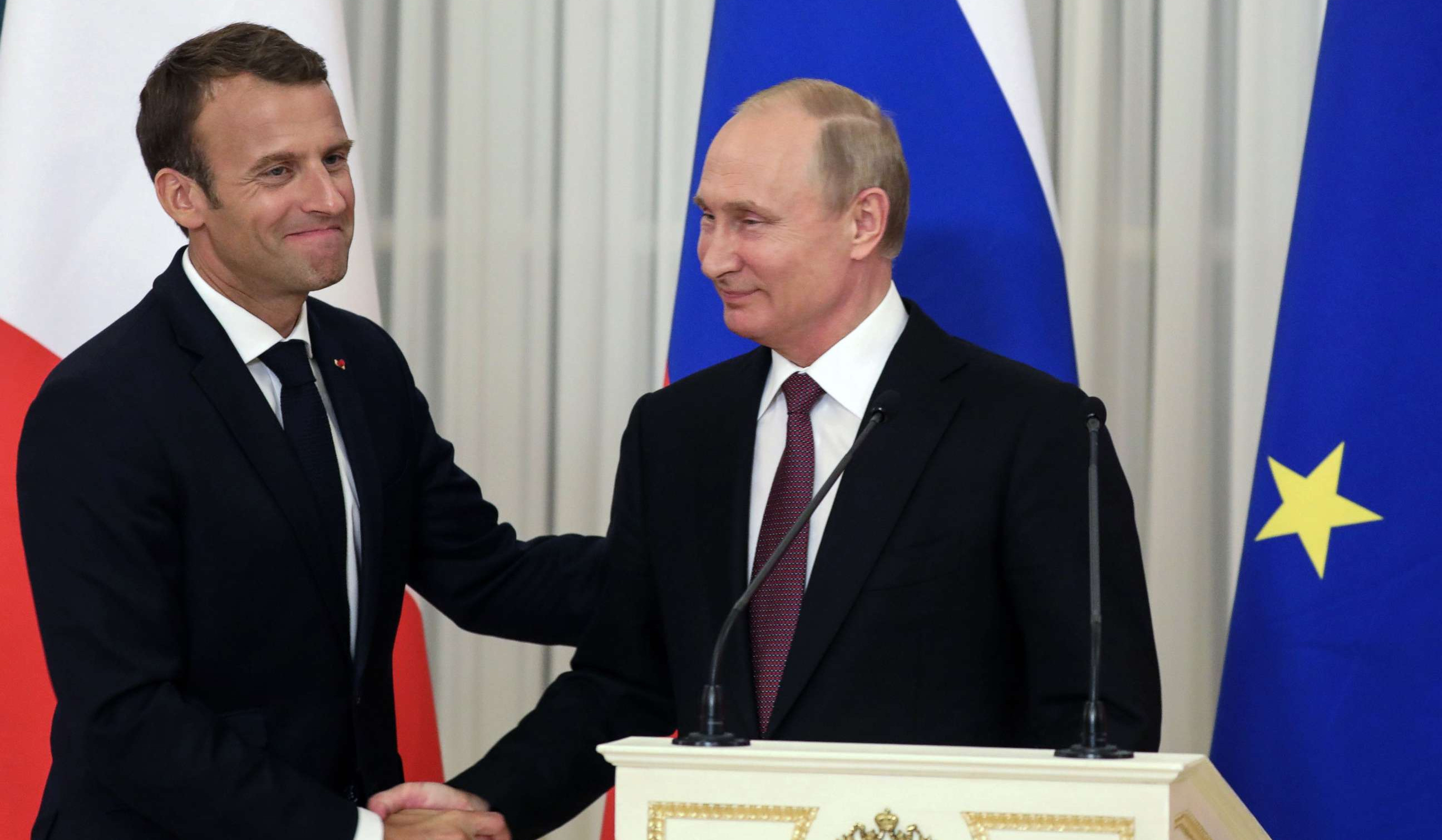 Moscow has time until the evening: Macron