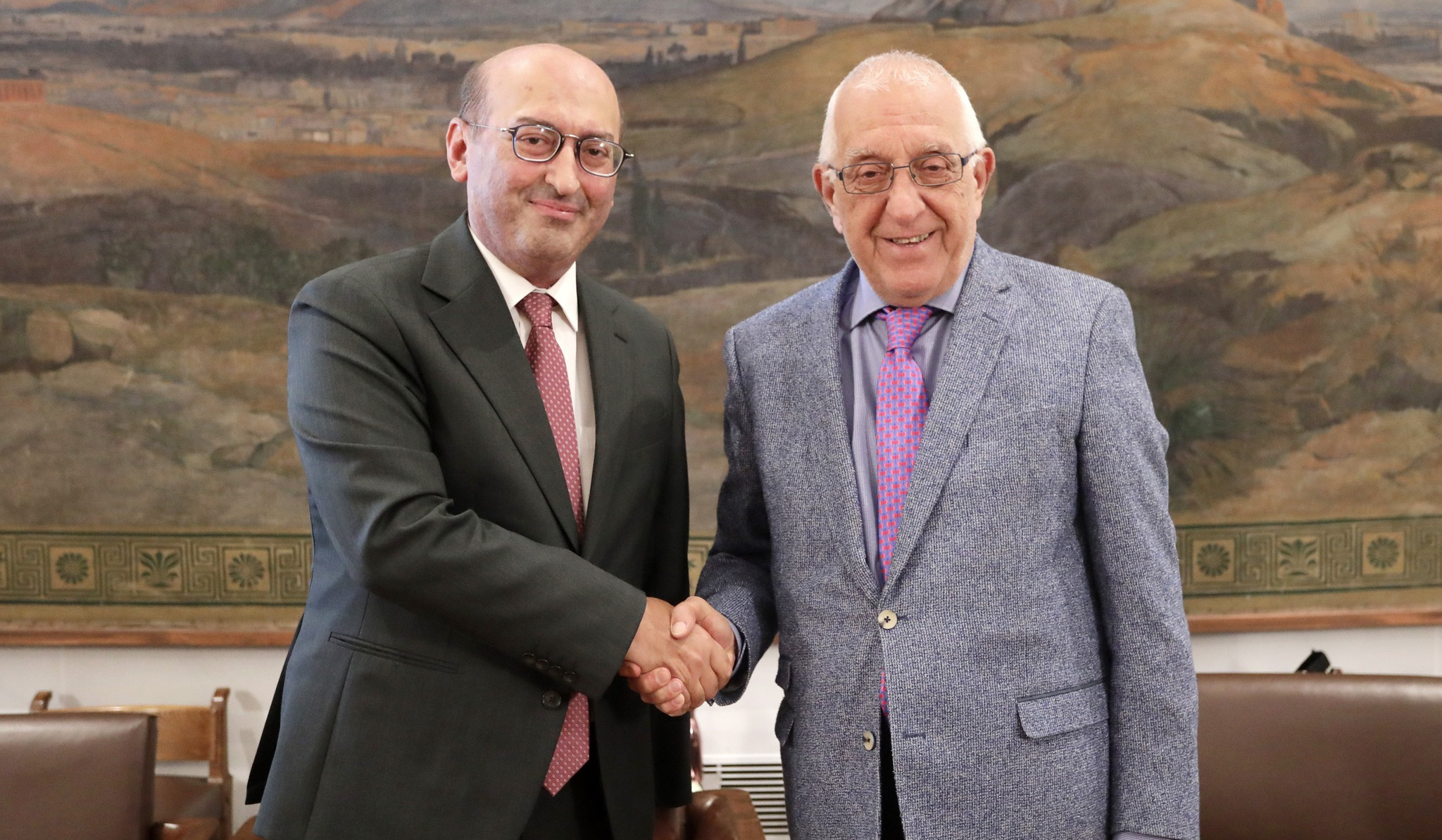 Greece and Armenia have similar positions on international platforms: Nikitas Kaklamanis