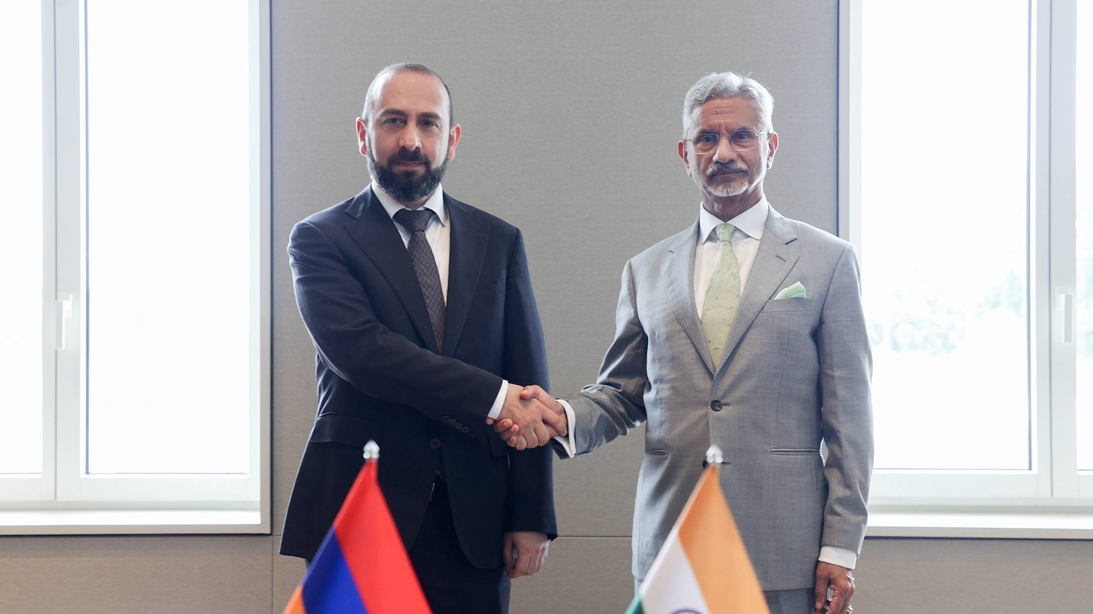 Ararat Mirzoyan and Subrahmanyam Jaishankar discussed regional security issues