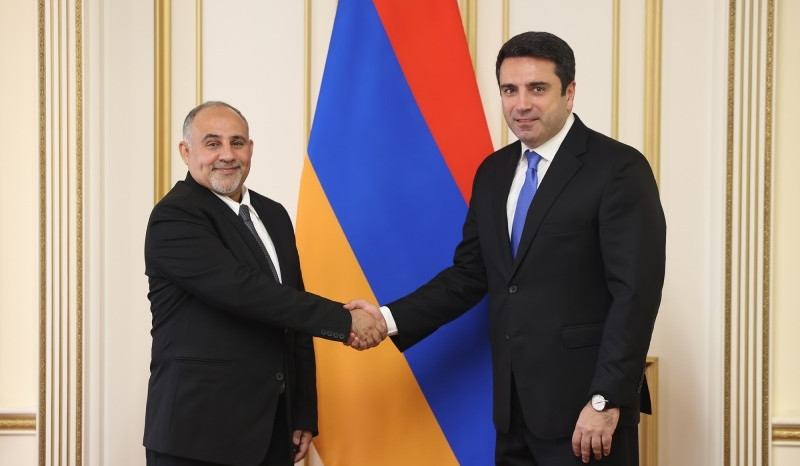 Alen Simonyan receives newly appointed Ambassador Extraordinary and Plenipotentiary of Kuwait to Armenia