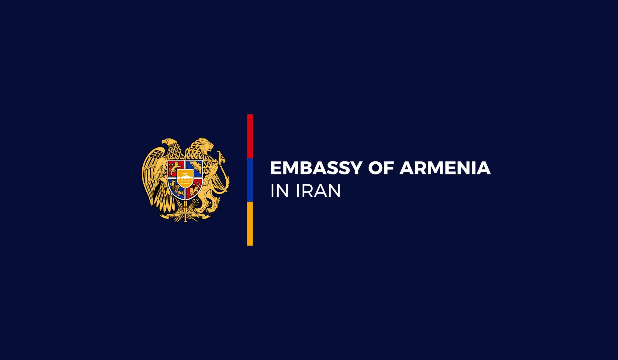 Embassy urges Armenian citizens in Iran to remain vigilant