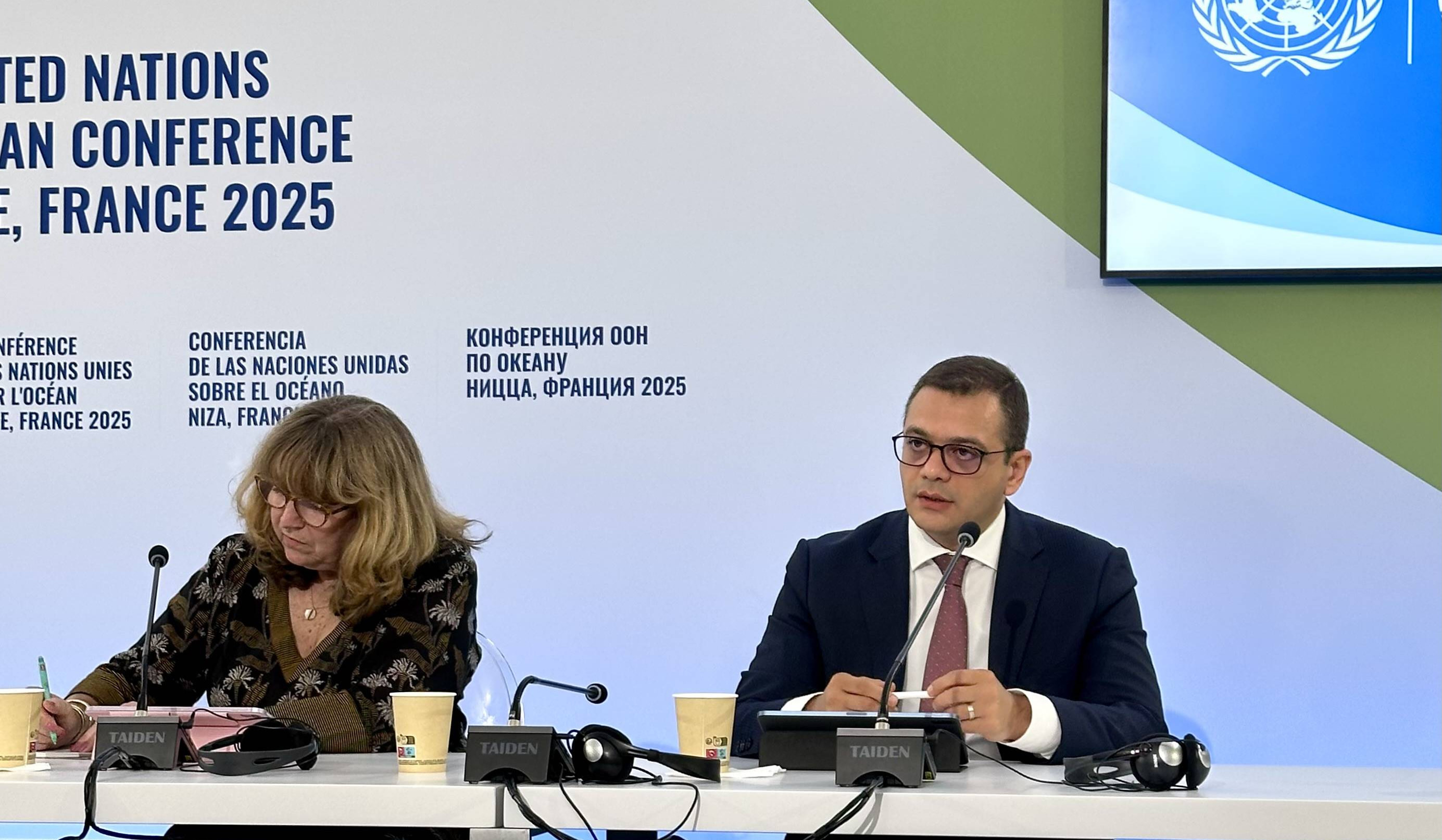 Press briefing of Deputy Foreign Minister of Armenia and Executive Secretary of UN Convention on Biological Diversity