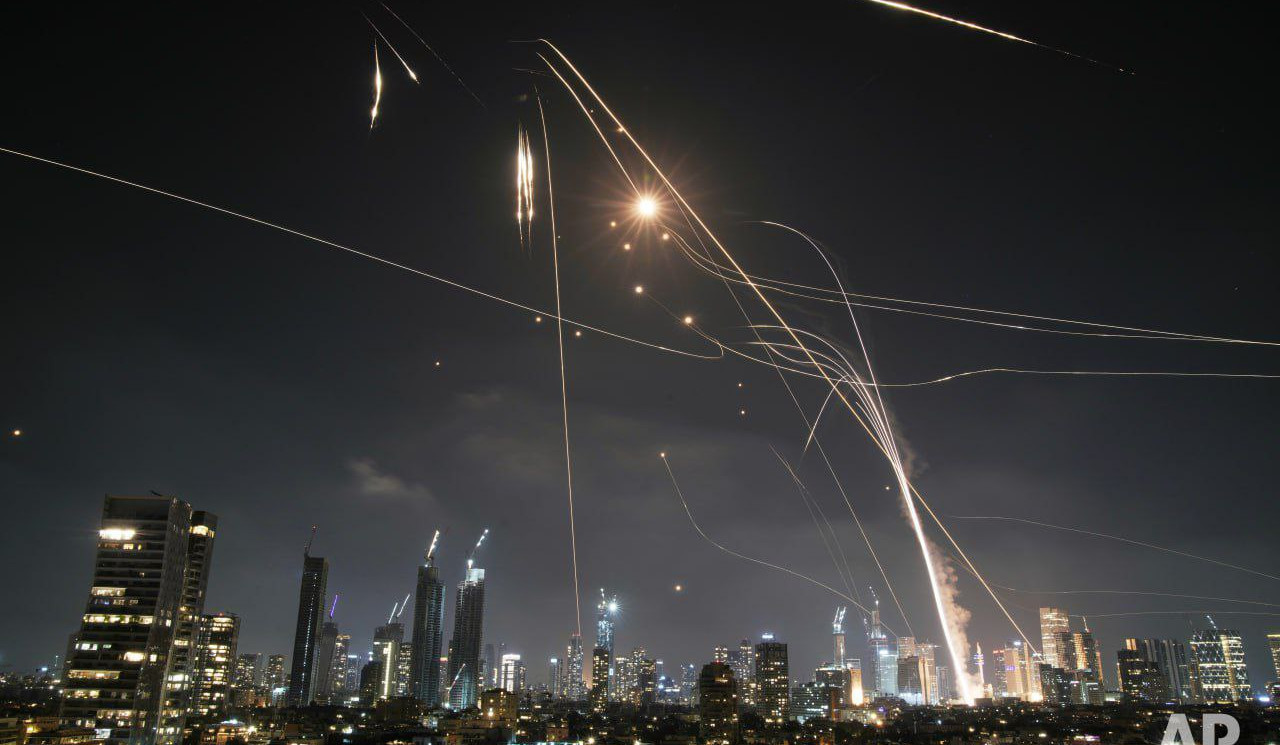 Iranian missiles hit Israeli Defense Ministry building twice