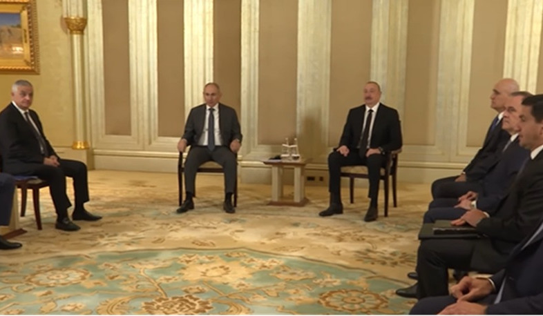 Nikol Pashinyan shares footage from meeting with Ilham Aliyev