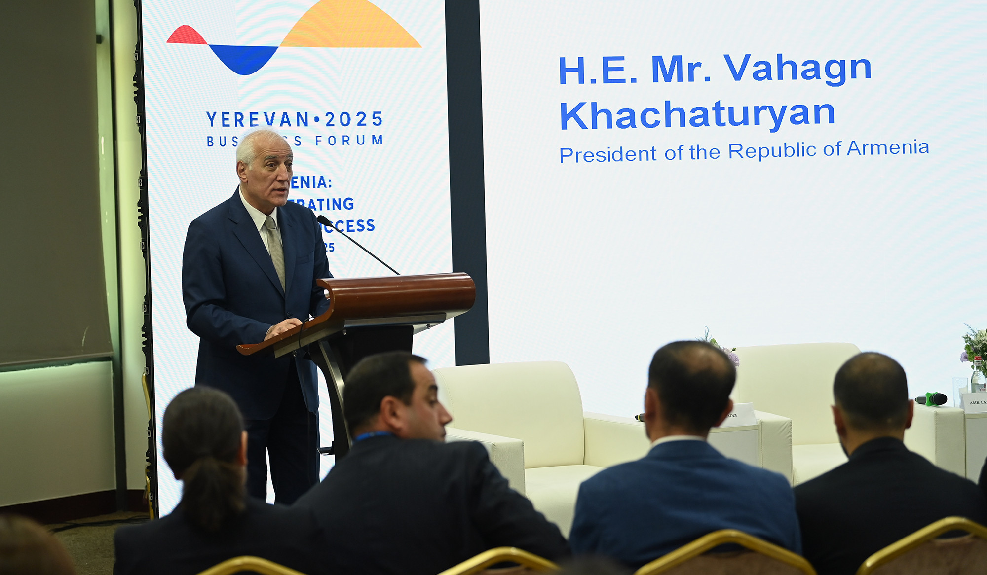 Only with the participation of all South Caucasus countries we will have a historic opportunity to create the foundations for cooperation, Vahagn Khachaturyan