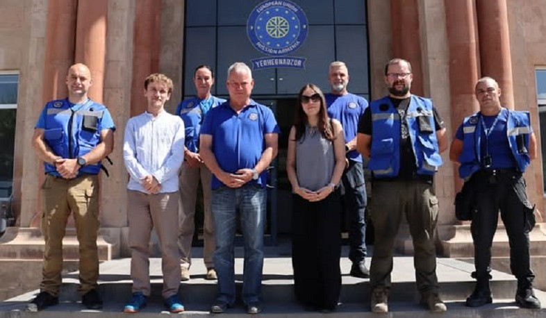 Representatives of Czech Embassy Joined the EU Monitoring Mission Patrol in Khachik