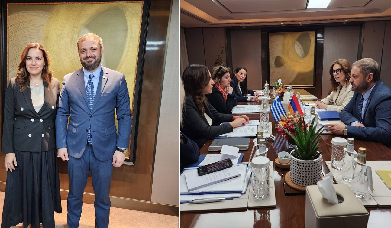 Gevorg Papoyan Invites Greek Minister of Tourism to Armenia; Memorandum of Cooperation to be signed
