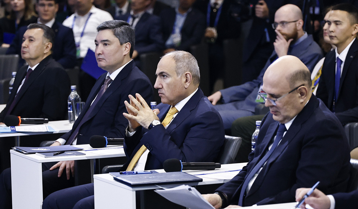 I participated in international conference on cooperation in field of science and technology: Pashinyan