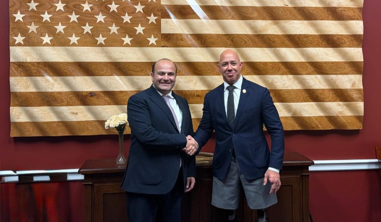Narek Mkrtchyan and Brian Mast discussed wide range of issues related to Armenia-US strategic cooperation