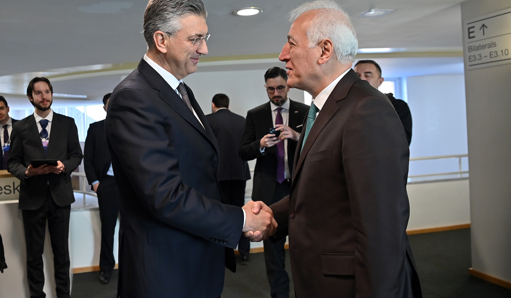 Vahagn Khachaturyan and Croatian Prime Minister discuss future of EU enlargement