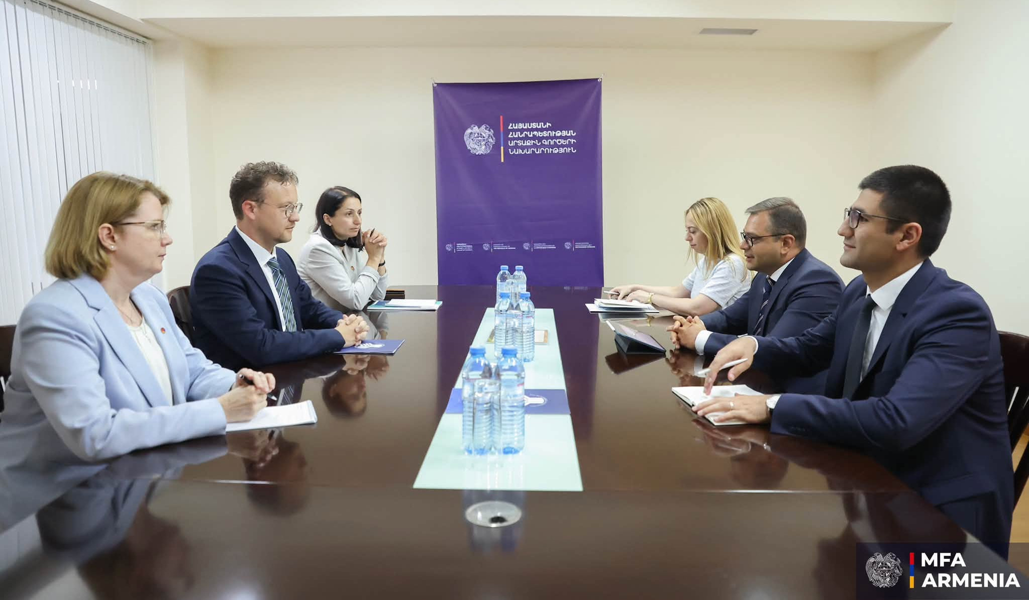 Armenian Deputy Foreign Minister and German Bundestag member discuss Armenia-Germany bilateral agenda