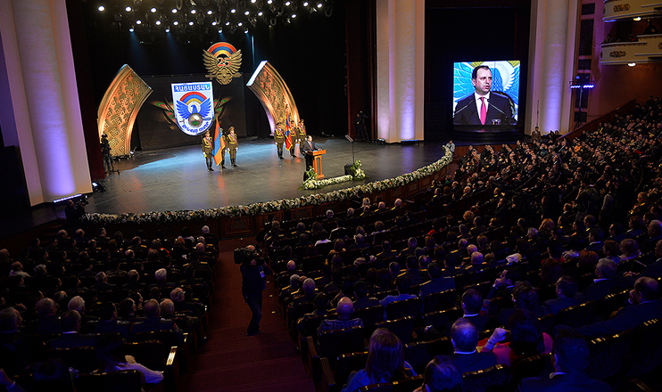 Concert dedicated to 25th anniversairy of National Army