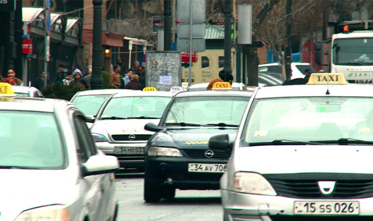 The chronicle of Yerevan taxi and taxi drivers