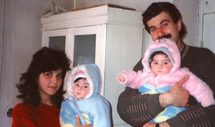 Yeghiazaryans are the first twins born in liberated Shushi
