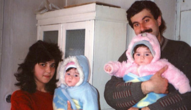 Yeghiazaryans are the first twins born in liberated Shushi