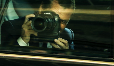 A story of one photo: Dmitry Medvedev holding a camera