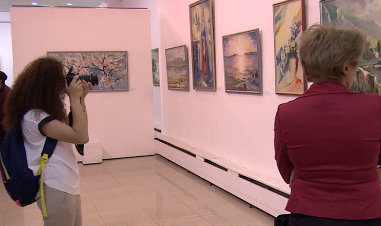 Victor Hovhannisyan's solo exhibition opened