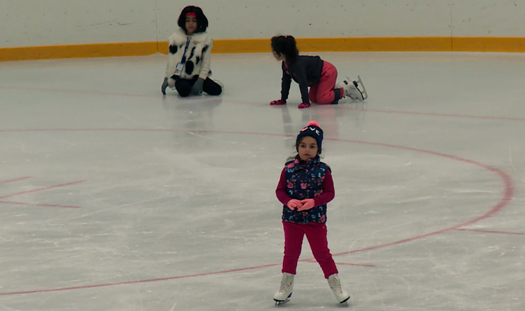 Flight, speed, life sliding on the ice