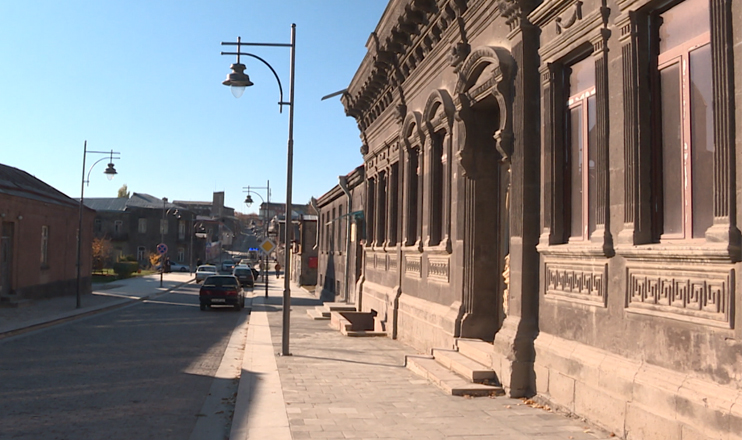 Colorful street number 14 of Gyumri