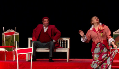 Behind the Curtains: Comedic War