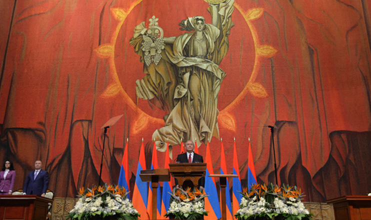 Inauguration Ceremony of RA President Armen Sargsyan