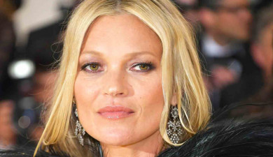 English Model Kate Moss