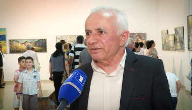 Viktor Hovhannisyan's Exhibition