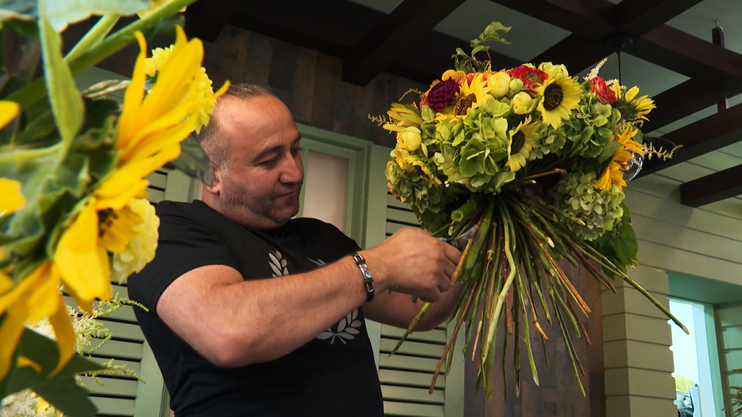 Florist- Designer Arayik Galstyan