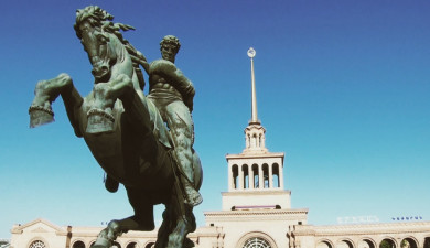 Sasuntsi Davit statue has been standing for 60 years