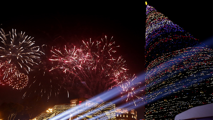 Ceremony of Lighting the Main Christmas Tree