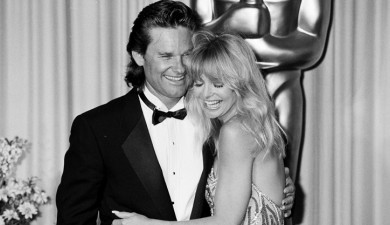 Kurt Russel and Goldie Hawn
