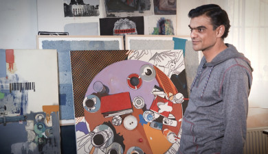Painter Karen Barseghyan