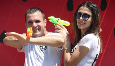 Hamlet Khnkoyan and Diana Haroyan
