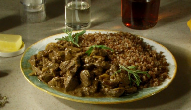 Let's Cook Together: Chicken Liver with Mustard Sauce