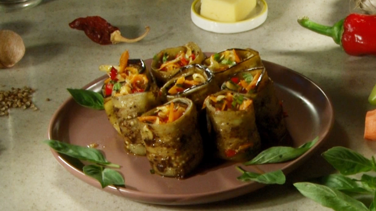 Let's Cook Together: Eggplant Rolls