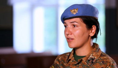 First Report: Women in Uniform