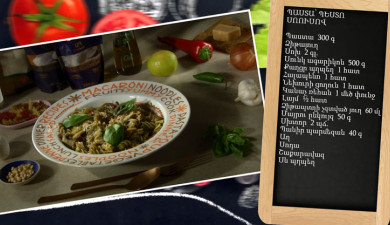 Let's Cook Together: Pasta in Pesto Sauce