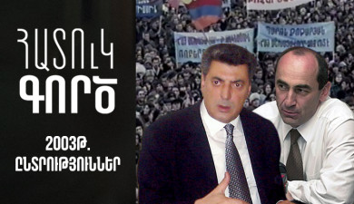 Special Case: The 2003 Elections