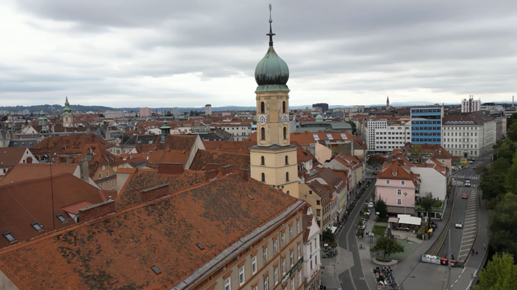 On foreign, desolate roads. Vienna 5