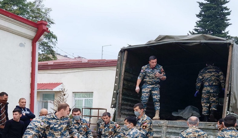 Search operations for servicemen and civilians considered killed and missing are ongoing