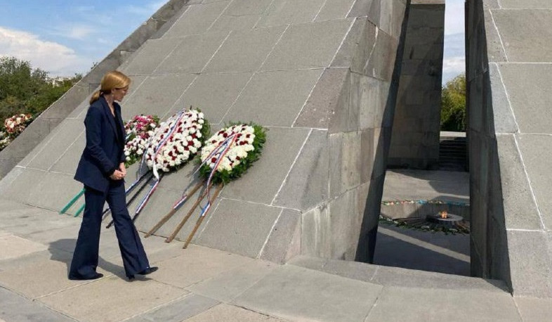 USAID’s Samantha Power pays respect to Armenian Genocide victims