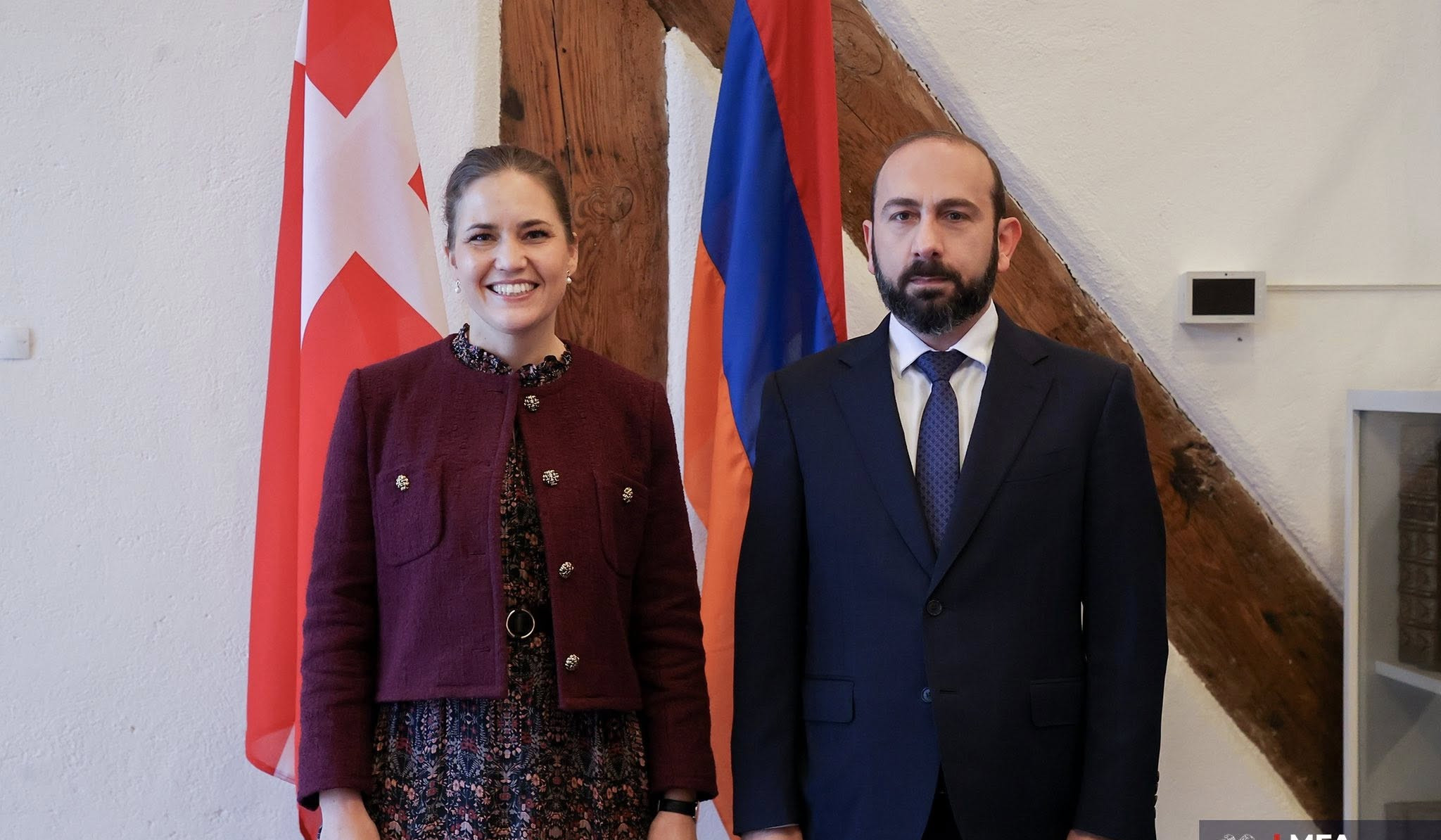 Meeting between the Foreign Minister of Armenia and the Minister for European Affairs of Denmark