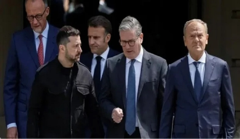 Zelensky discusses US plan for Ukraine with Macron, Merz, and Starmer