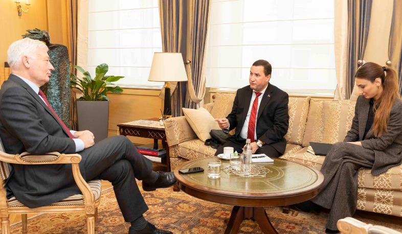 Ambassador Balayan’s meeting with Claude Wiseler, President of Chamber of Deputies of Luxembourg