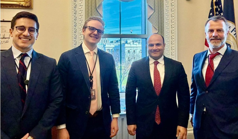 Armenia’s Ambassador discusses further deepening of USA-Armenia cooperation with Trump’s advisers